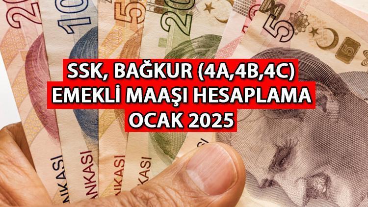 EMEKLİ MAAŞ TABLOSU 2025 (3 AYLIK ENFLASYON VERİLERİ) || SSK ve Bağkur'un asgari emekli maaşı ne kadar? Kaç TL olacak? 4A, 4B, 4C maaşları yüzde kaç artacak? 3 aylık enflasyon farkı detayı!