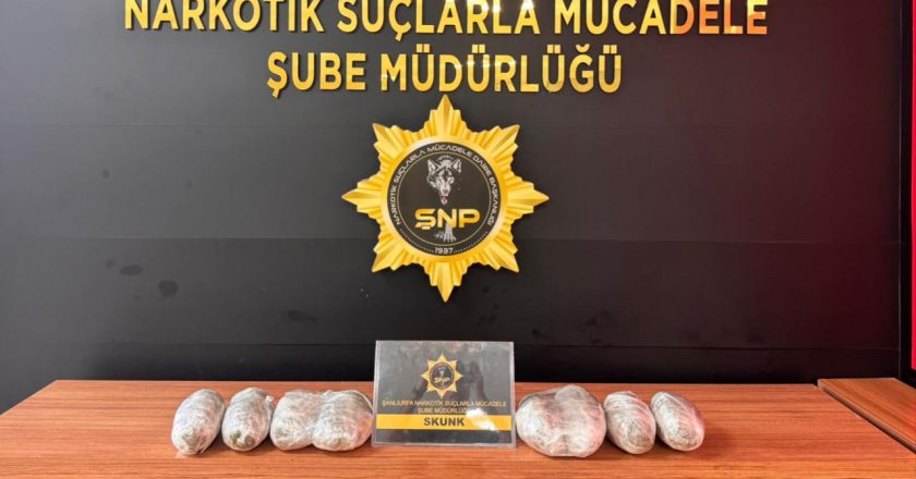 Şanlıurfa'da uyuşturucu operasyonunda 20 şüpheli yakalandı