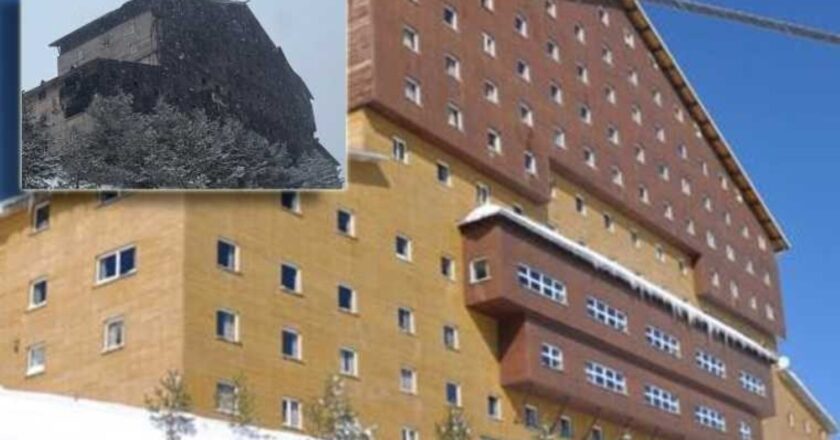 Grand Kartal Oteli’nin arka cephesinin tamamen yandığı görüldü – Son Dakika Türkiye Haberleri