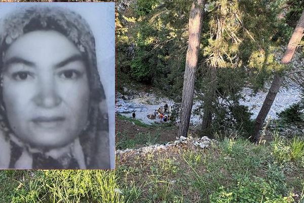 Mersin’de kekik toplarken uçurumdan yuvarlanan kadın yaralandı