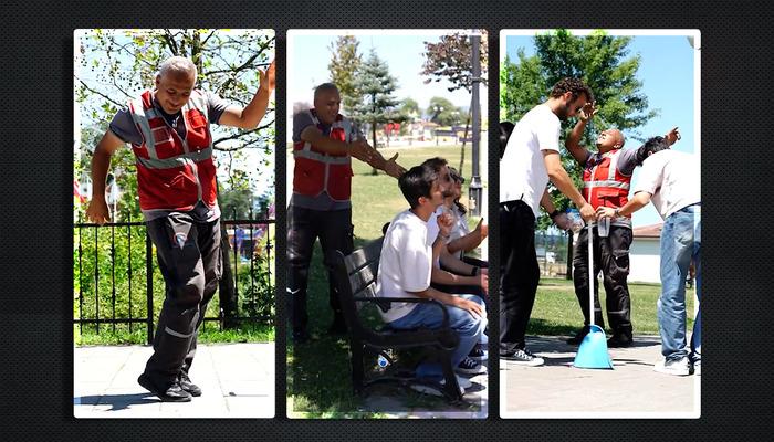 Düzce Belediyesi’nden ‘Yerinde Dur’ paylaşımı: Belediye çalışanının dansı gündem oldu!