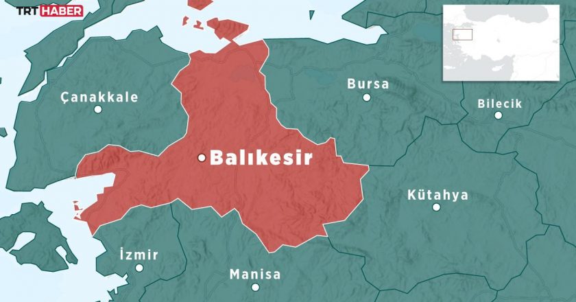 Balıkesir'de 4 büyüklüğünde deprem
