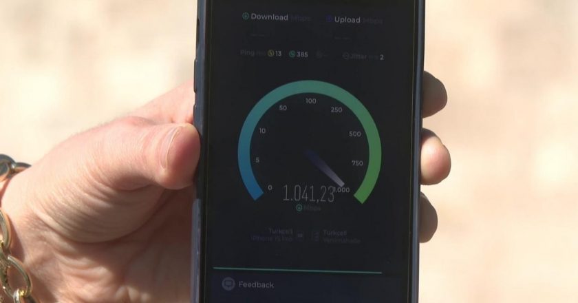 5G’nin TBMM testlerindeki hızı 1500 megabite kadar ulaşıyor