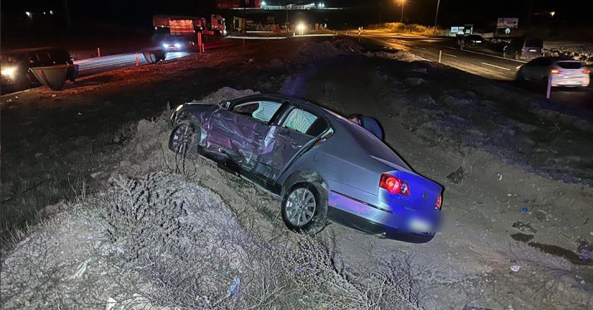 Uşak'ta trafik kazası! 10 yaralı