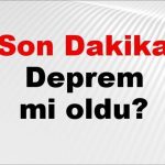 Mersin’de Deprem Gerçekleşti mi? Son Durum ve Detaylar 3 Aralık 2025